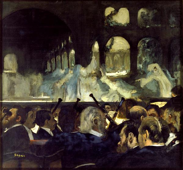 The Ballet Scene from Meyerbeer's Opera, Edgar Degas